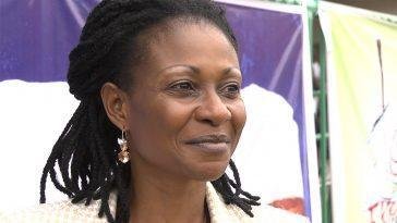 Mary Onyali-Omagbemi won the bronze medal in the 4 × 100 m relay at the 1992 Olympic Games and in the 200 m at the 1996 Olympic Games / Photo credit: www.makingofchamps.com