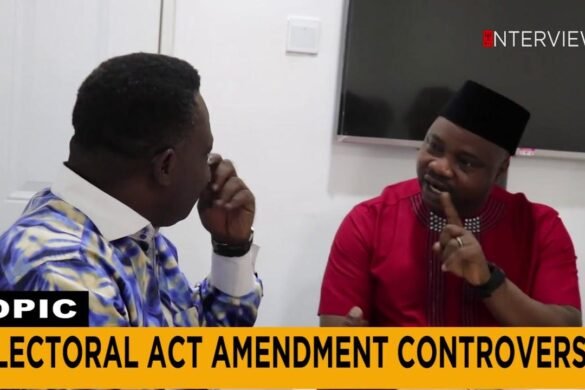 On The 2018 Electoral Act Amendment Controversy
