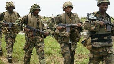 Nwachukwu said the troops had on Wednesday responded to a distress call of bandits attack on people operating a mining site/ Photo credit: mysalaryscale.com