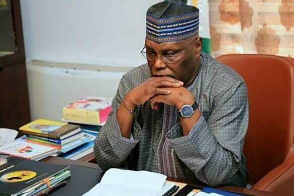 Atiku Leads PDP’s Protest To INEC Over February 25 Poll