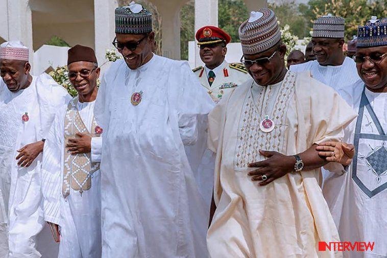 President Muhammadu Buhari and some state governors / Photo credit: Twitter