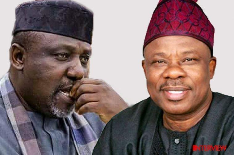 Governors Okorocha and Amosun are the two APC state governors who supported candidates of other parties during the March 9 election