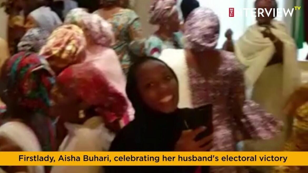Aisha Buhari’s Victory Dance in the Presidential Villa