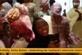 Aisha Buhari’s Victory Dance in the Presidential Villa