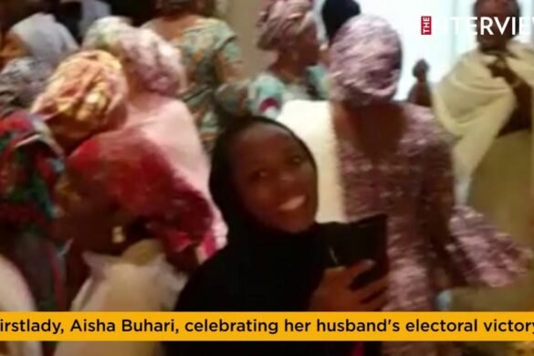 Aisha Buhari’s Victory Dance in the Presidential Villa