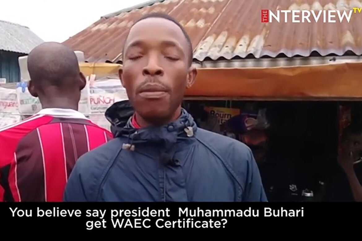 Na Bad Belle Dey Worry People Wey Say Buhari No Get Certificate