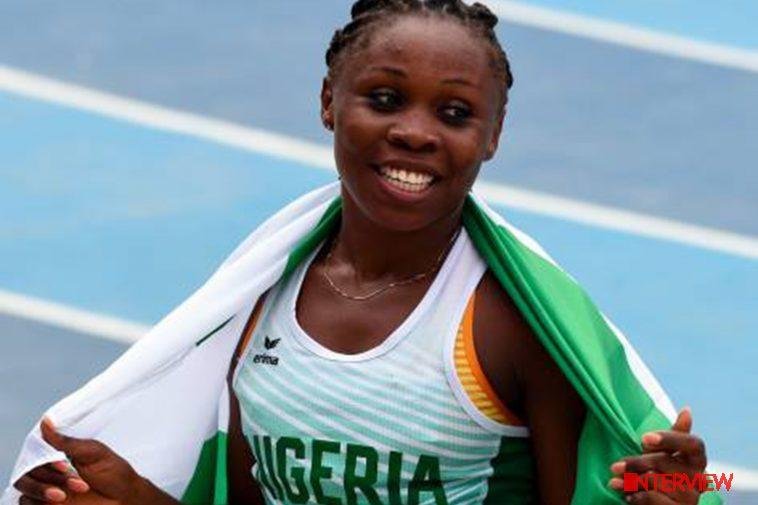 Nigerian triple jumper, Grace Anigbata / Photo credit: AFP