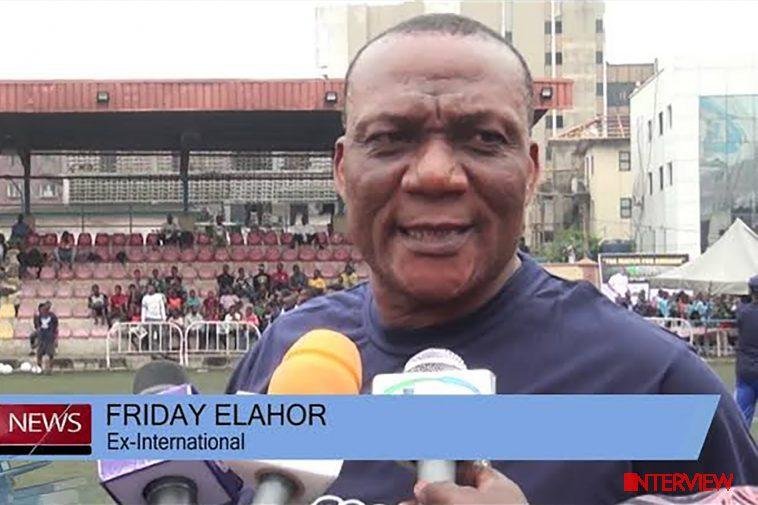 Nigerian ex-international footballer and coach, Friday Elahor / Photo credit: YouTube.com