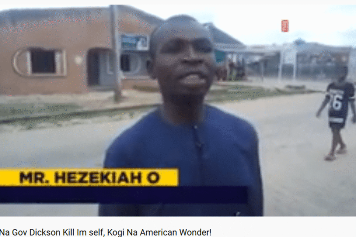 Na Governor Dickson Kill Im Sef, Kogi Na American Wonder!