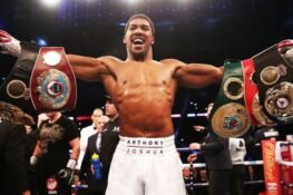 Buhari congratulates Anthony Joshua