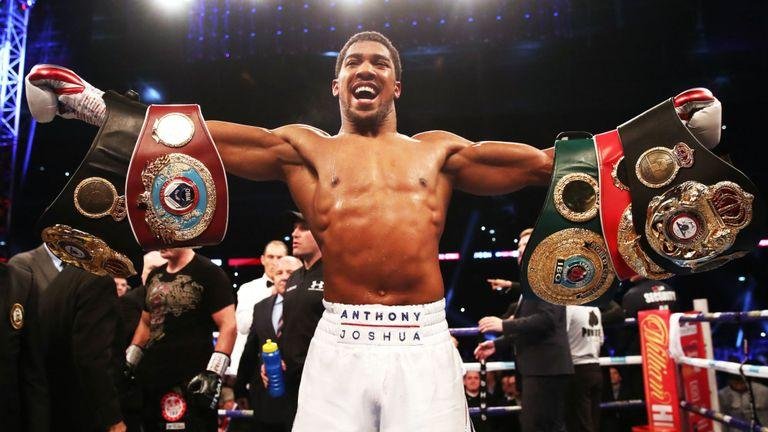 Buhari congratulates Anthony Joshua