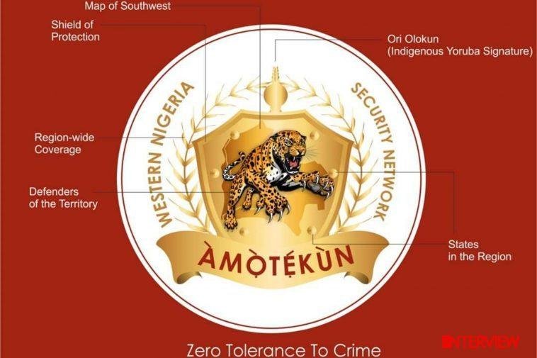 Amotekun, the security outfit designed to protect lives and property in South West Nigeria / Photo credit: Amotekun Twitter page