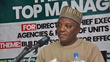 The Nigerian Minister of Power, Saleh Mamman / Photo credit: thetrentonline.com