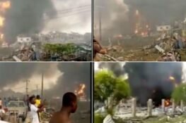 Pipeline Explodes In Lagos, Burns Homes
