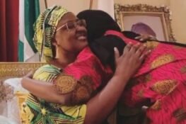Buhari’s Daughter Reunites With Family After 14 Days Of Self-quarantine