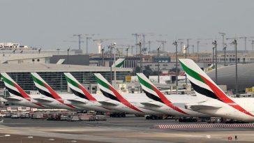 Emirates aircraft grounded at Dubai international Airport as a result of the COVID-19 pandemic / Photo credit: forbes.com