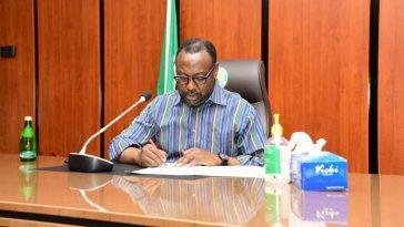 Governor Abubakar Sani Bello of Niger State / Photo credit: Abubakar Sani Bello Twitter page
