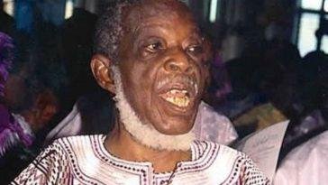 The late Afenifere leader, Ayo Fasanmi / Photo credit: Guardian.ng