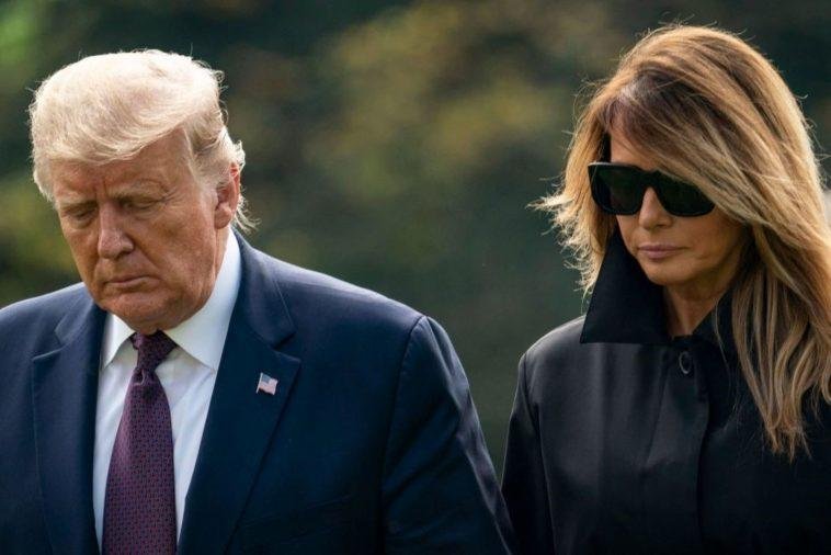 President Donald Trump of the United States and his wife, Melania / Photo credit: CNN