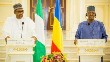 Presidents Muhammadu Buhari of Nigeria and Idriss Deby of Chad / Photo credit: Politics Nigeria