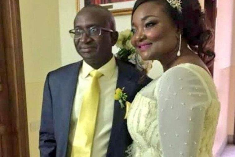 Senator Victor Ndoma-Egba and his late wife, Amaka / Photo credit: Vanguard