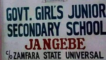 Government Girls Secondary School, Jangebe / Photo credit: Facebook