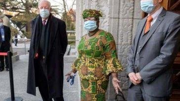Nigerian former minister, Dr. Ngozi Okonjo-Iweala, on her first day at work as the director-general of World Trade Organisation, on Monday / Photo credit: thestreetjournal.org