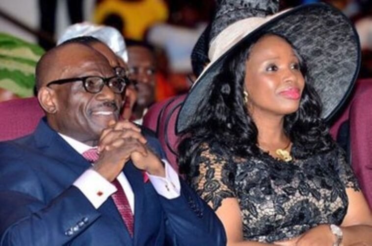 Pastor Taiwo Odukoya and his late wife, Pastor Nomthi