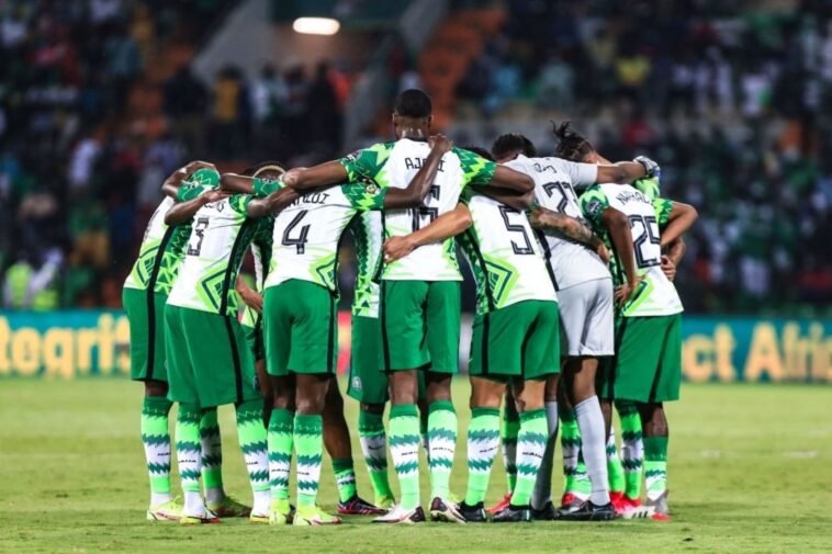 Super Eagles during an AFCON match / Photo credit: Guardian
