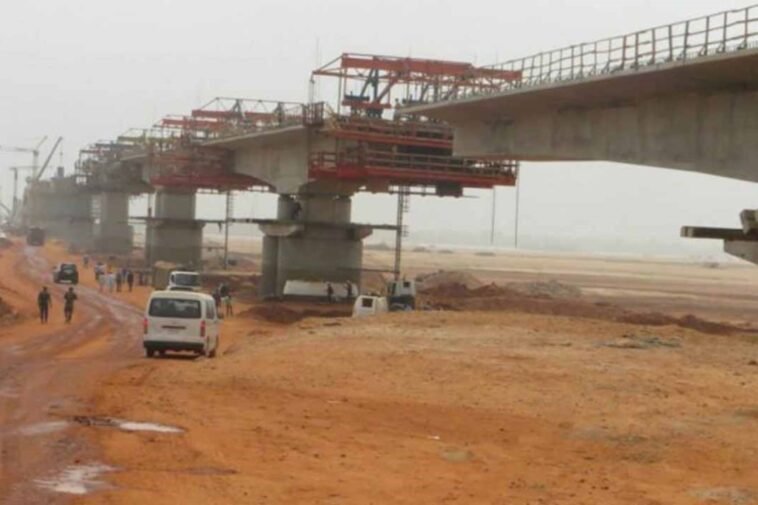 The second Niger Bridge under construction / Photo credit: Guardian.ng