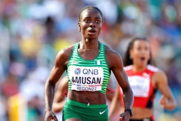 On The Podium With Tobi Amusan