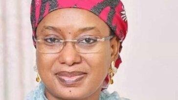 The All Progressives Congress (APC) candidate in the Adamawa governorship election, Aisha Dahiru.