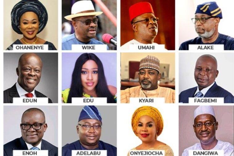 Some of the nominated persons for ministerial positions.