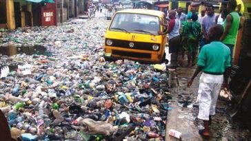 Plastics waste in Lagos State / Photo credit: Punch