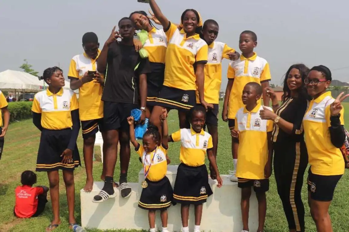 Secondary schools pupils during an Inter-house sports event / Photo credit: The Guardian