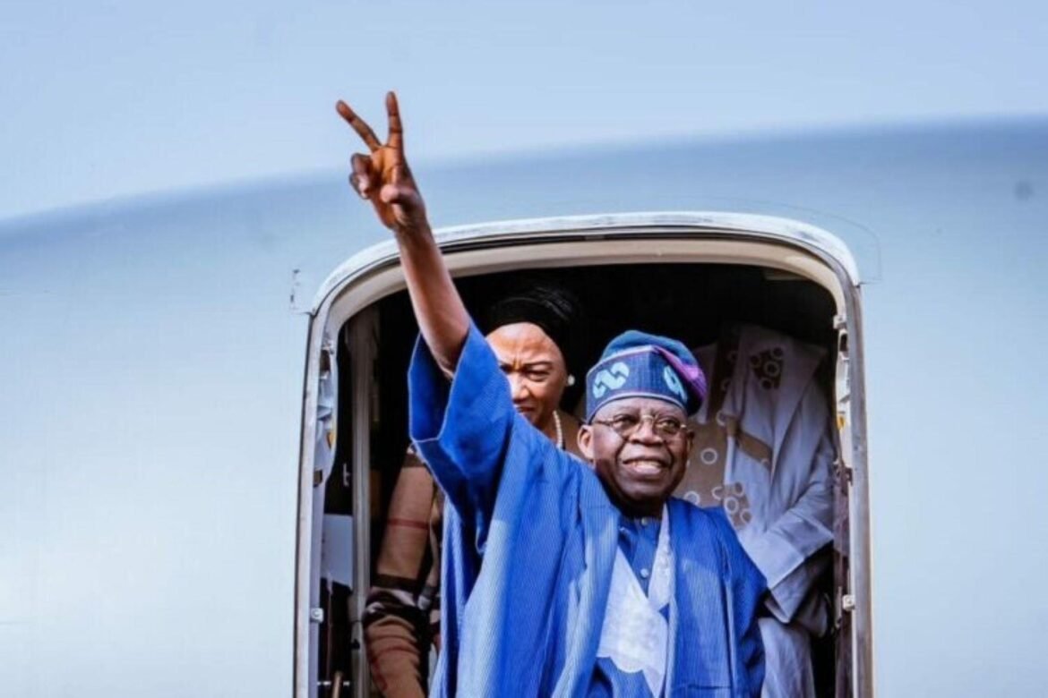 Tinubu Departs Abuja For France