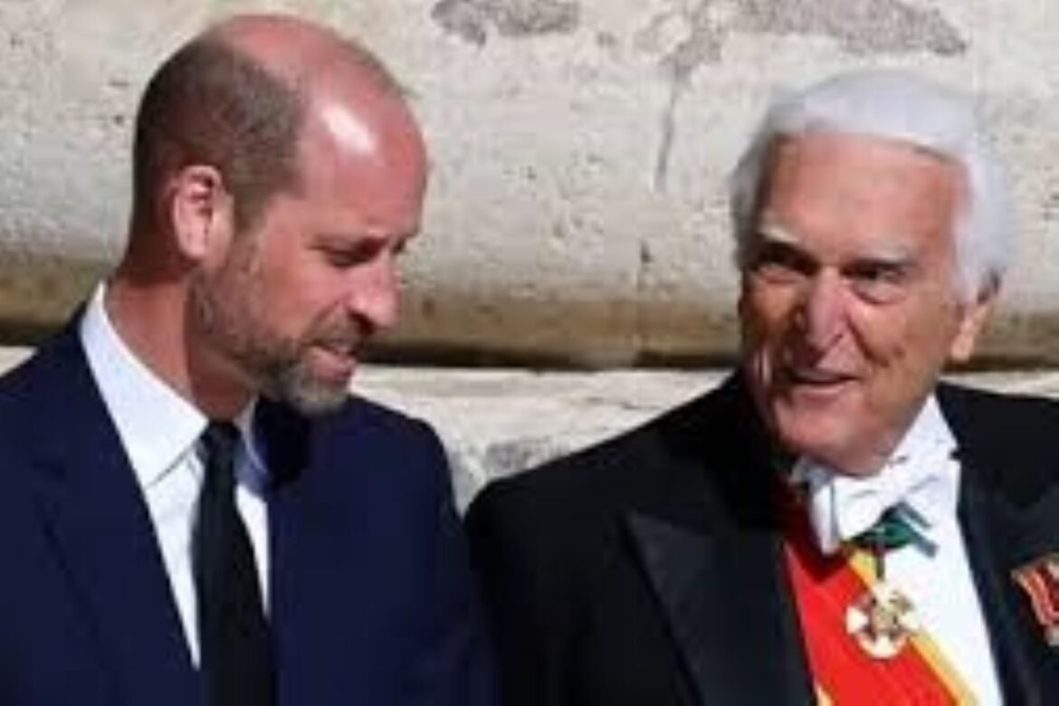 Prince William Pays Respects To Pope Francis At Funeral In Vatican