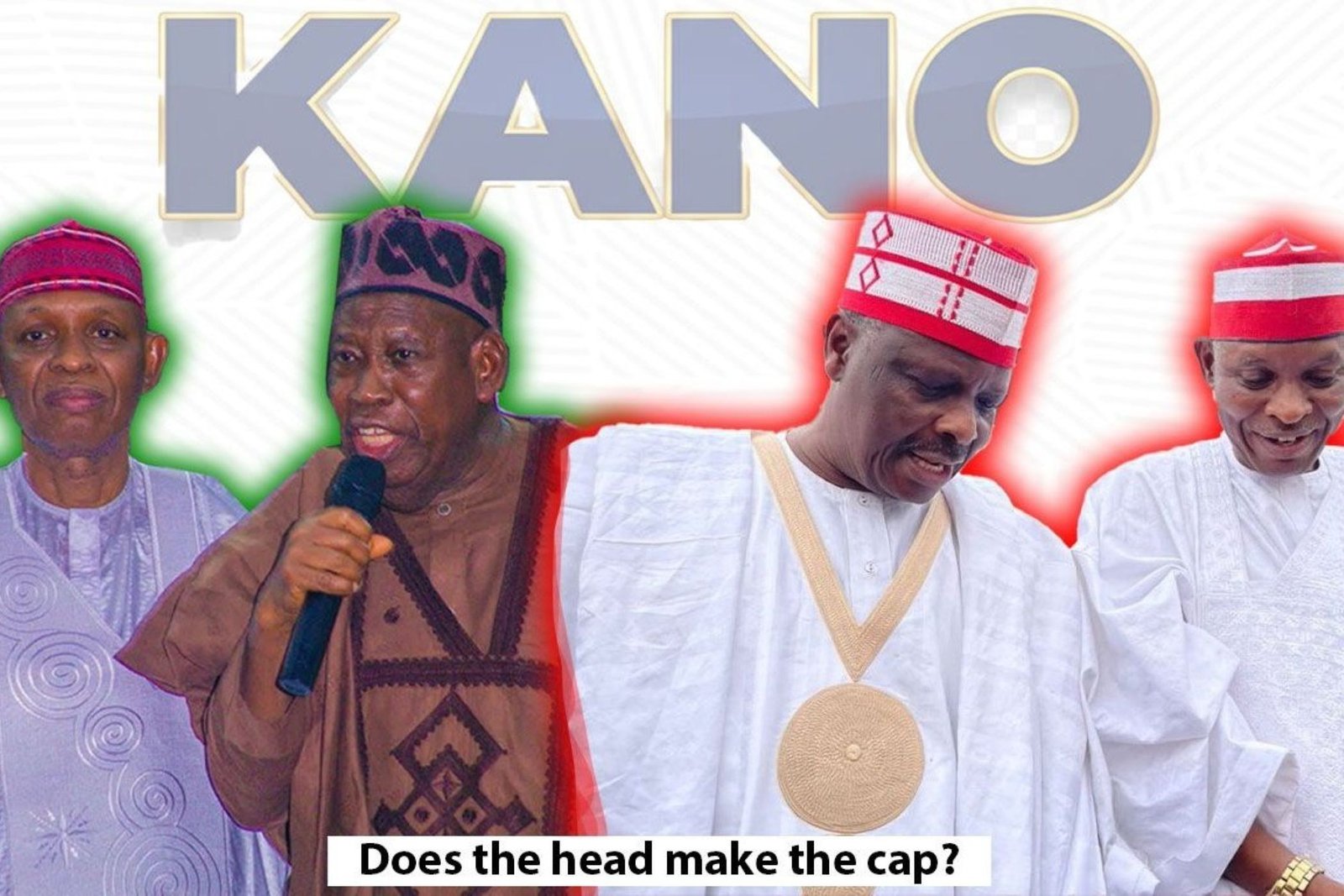 Yusuf’s Red Cap On Tinubu’s Red Carpet